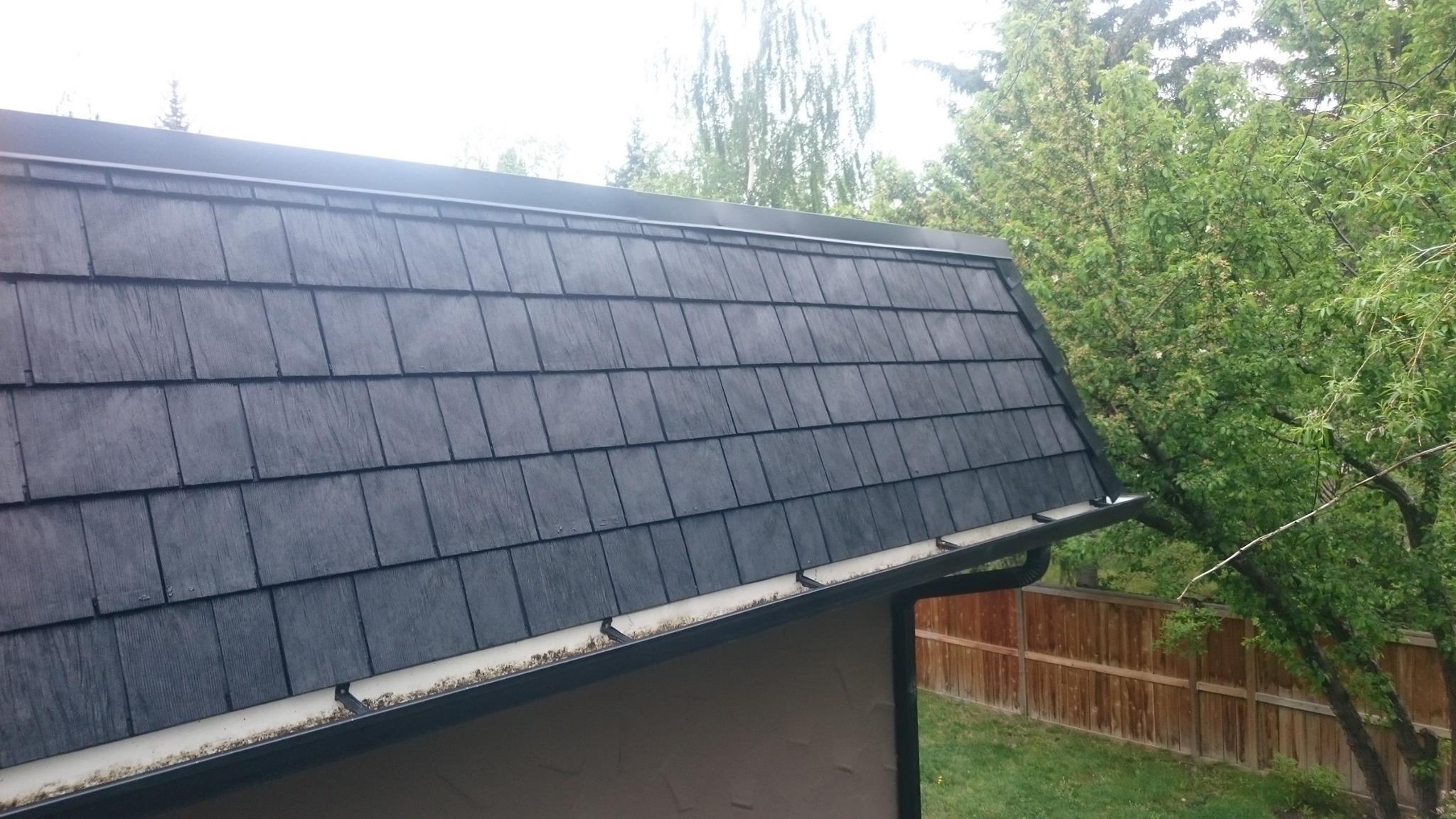 high profile shingles and cap